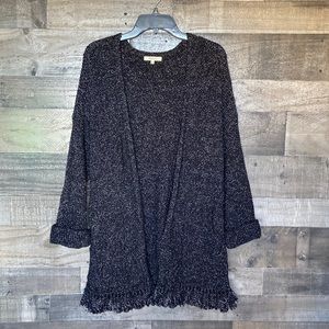 Madewell knit black cardigan